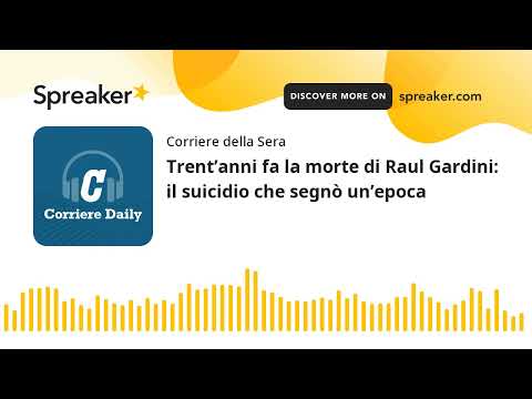 Trent’anni fa la morte di Raul Gardini: il suicidio che segnò un’epoca