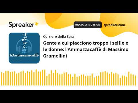 Gente a cui piacciono troppo i selfie e le donne: l’Ammazzacaffè di Massimo Gramellini
