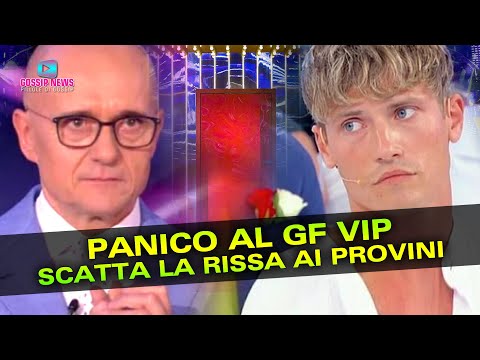Panico Al Gf Vip: Scatta La Rissa Ai Provini!