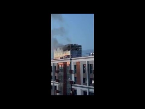 Attacco con i droni contro Mosca, ecco uno dei palazzi colpiti