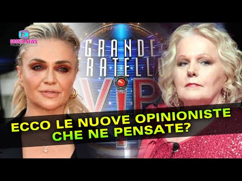 Grande Fratello Vip: Ecco Le Nuove Opinioniste! Che Ne Pensate?