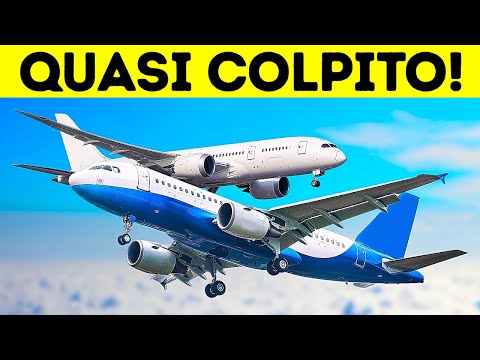 Due aerei in rotta di collisione e i due piloti non lo sapevano