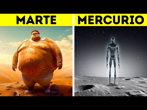 Il Nostro Corpo Sarebbe Completamente Diverso Su Altri Pianeti