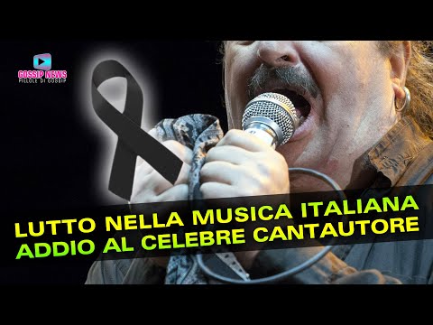 Lutto Nella Musica Italiana: Addio Per Sempre al Celebre Cantautore!