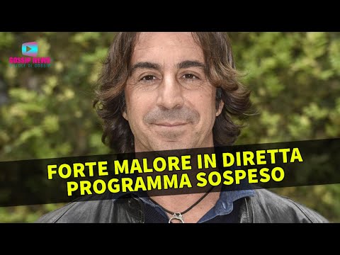 Malore in Diretta per Marco Mazzoli: Programma Sospeso!
