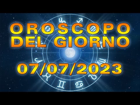 Oroscopo del Giorno Sabato 8 Luglio 2023!