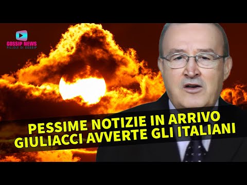 Meteo: Pessime Notizie in Arrivo. Giuliacci Avverte Gli Italiani!