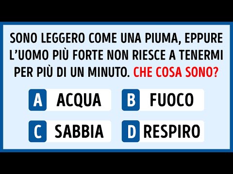 20 Indovinelli Per Fare Esercizio Cerebrale Quotidiano