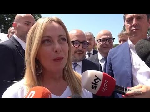 Meloni a Pompei: «L’Italia sa prendersi cura del suo patrimonio»