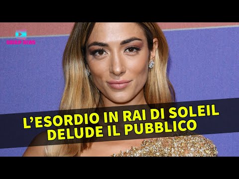 L’Esordio di Soleil in Rai Delude il Pubblico!