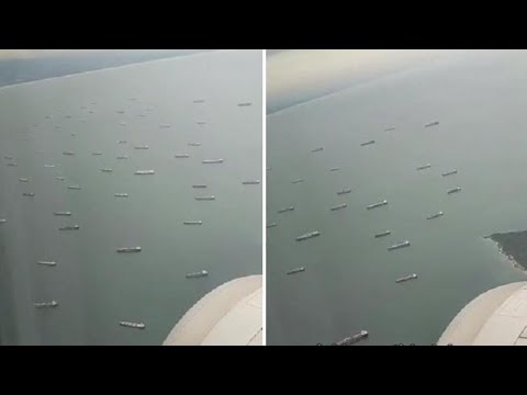 Canale di Panama bloccato dalla siccità: oltre 200 navi ferme al largo