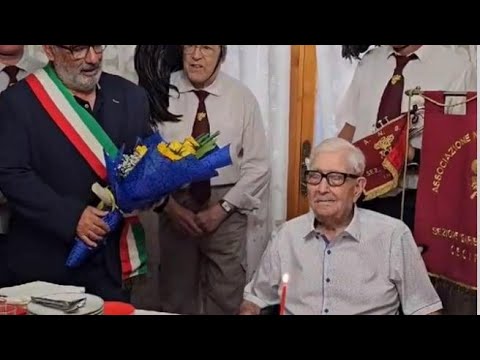 Tripolino Giannini è l’uomo più anziano d’Italia: ha compiuto 111 anni