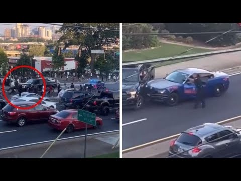 Atlanta, un pickup investe i passanti mentre scappa a tutta velocità dalla polizia