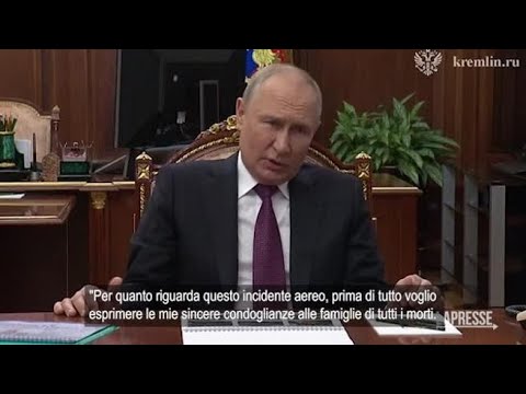 Putin commenta la morte di Prigozhin: «Dalla Wagner un contributo che non dimenticheremo mai»