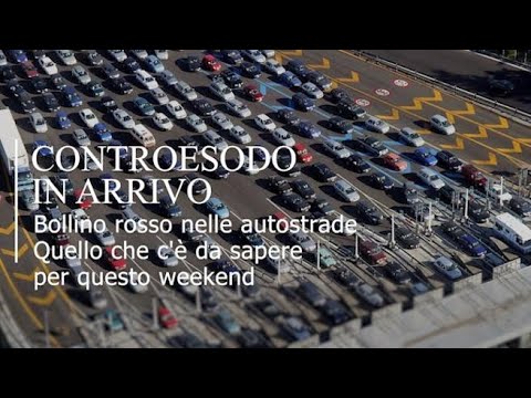 Controesodo in arrivo: bollino rosso nelle autostrade