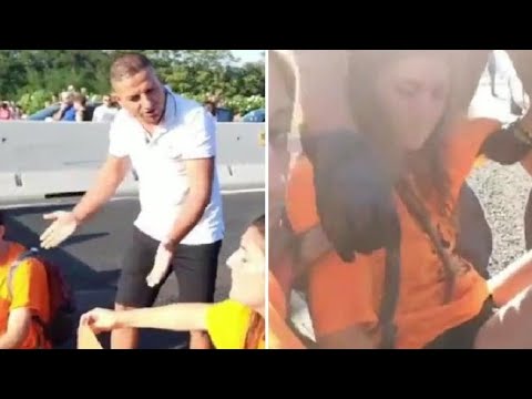 Ultima generazione blocca il traffico in Puglia, tensioni con gli automobilisti: attivisti…