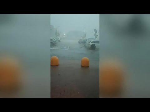 Forti raffiche di vento a Vercelli per il maltempo al Nord Italia