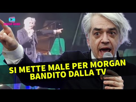 Si Mette Male Per Morgan: Bandito Dalla Tv!