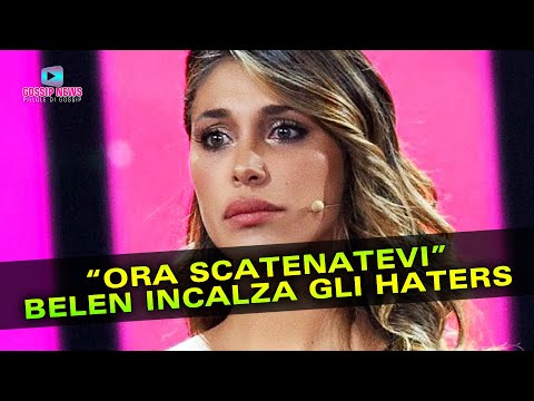 Belen Rodriguez Incalza Gli Haters con Elio Lorenzoni: Scatenatevi!