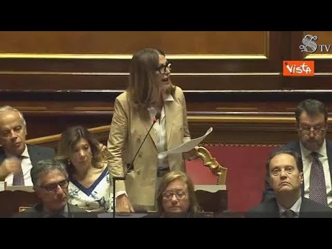 La ministra Santanché nell’informativa al Senato: «Chi oggi mi critica, ieri mi chiamava per…