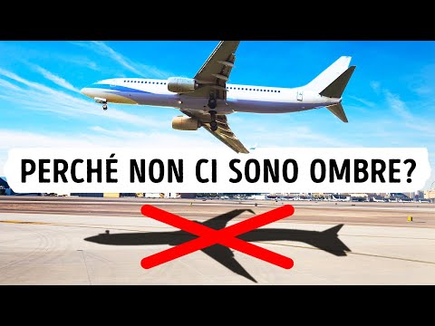Gli aerei non fanno ombra + altre informazioni inaspettate sull’aviazione