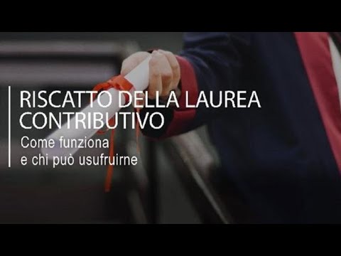 Riscatto della laurea contributivo: come funziona e chi può usufruirne