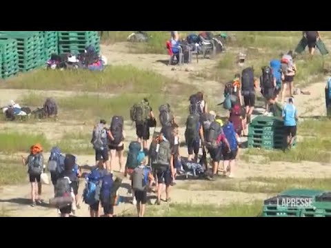 Migliaia di scout lasciano il raduno mondiale in Corea del Sud per l’allerta meteo