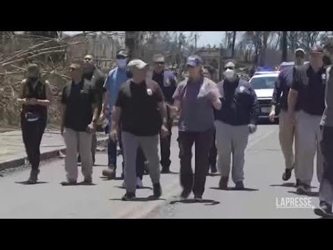Hawaii, il governatore visita Lahaina distrutta dai roghi