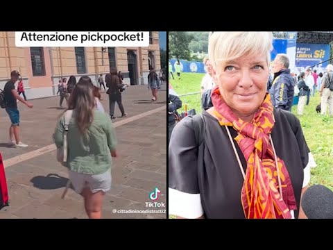 Lady Pickpocket a Pontida: «Beffata anch’io, mi hanno rubato portafogli e smartphone»