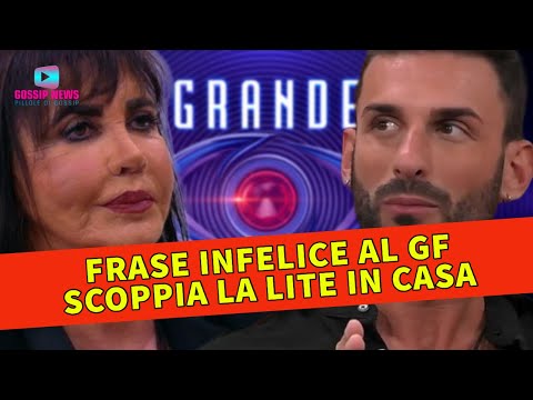 Frase Infelice al Grande Fratello: Scoppia La Lite Nella Casa!