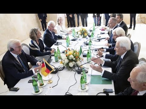Mattarella incontra Steinmeier a Siracusa: «Con la Germania relazioni straordinarie»