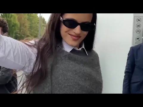 #Rosalia allo show di Prada durante la MFW