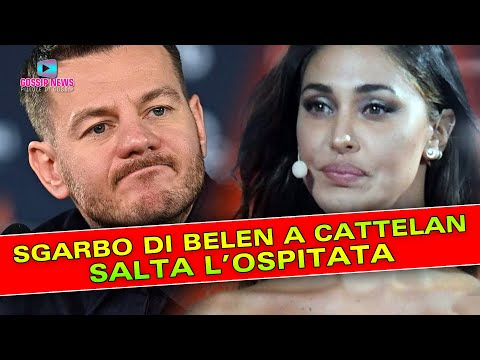 Lo Sgarbo di Belen Rodriguez ad Alessandro Cattelan: Salta l’Ospitata!
