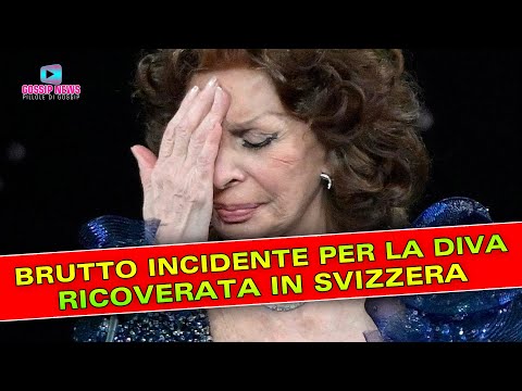 Tragico Incidente per Sophia Loren: Ricoverata In Svizzera!