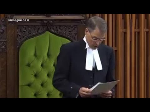Speaker della Camera canadese omaggia un nazista, poi si scusa