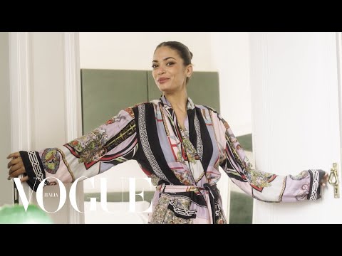 Elodie si prepara per lo show di Andrea Adamo alla Milano Fashion Week | Vogue Italia