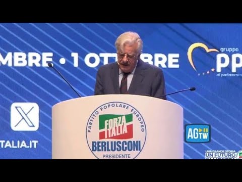 Giancarlo Giannini legge il discorso di Berlusconi al Congresso Usa del 2006