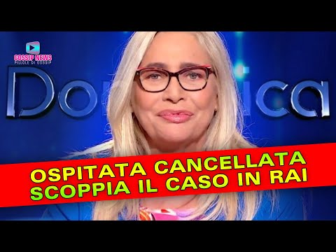 Domenica In Cancella l’Ospitata: Scoppia Il Caso in Rai!