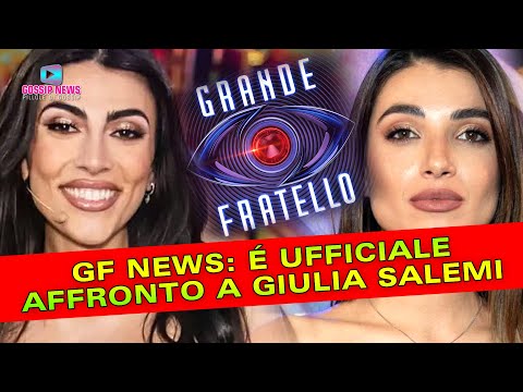Grande Fratello Ufficiale: Affronto a Giulia Salemi!