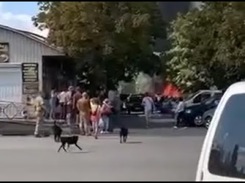 Raid sul mercato di Kostantinivka, nella regione del Donetsk: ci sono morti e feriti