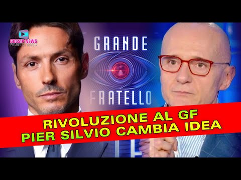Rivoluzione Al Grande Fratello: Pier Silvio Cambia Idea!