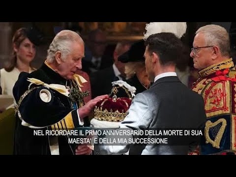 Re Carlo ricorda la morte della Regina con un messaggio audio : «Grazie per l’affetto mostrato»