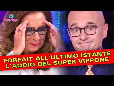 Grande fratello, Addio All’Ultimo Istante: Il Super Vip Rinuncia Al Reality!