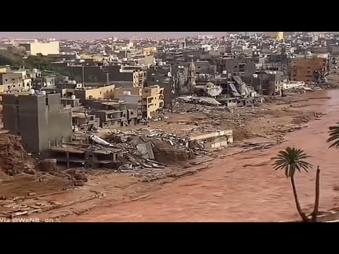 Uragano Daniel in Libia, catastrofe a Derna: inondazioni e  fiumi di fango dopo il crollo di due…