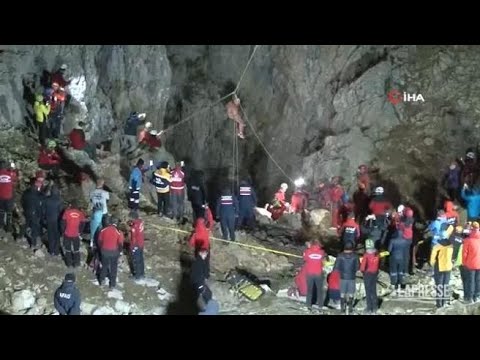 Turchia, in salvo lo speleologo americano bloccato nella grotta