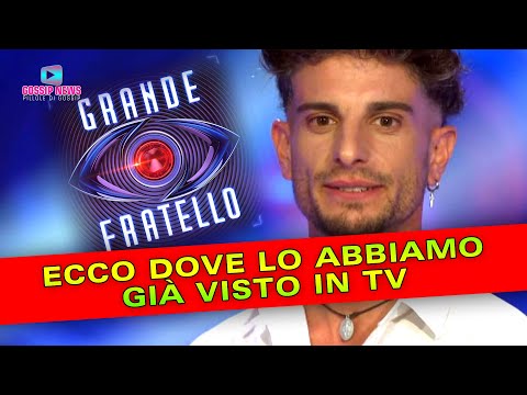Grande Fratello: Giuseppe Garibaldi è Un Volto Già Visto in Tv!