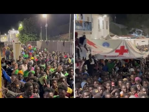 Lampedusa allo stremo: 6.000 migranti nell’hotspot