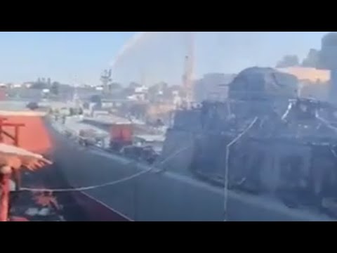 Sebastopoli, le immagini dei danni alla nave russa colpita dall’attacco ucraino