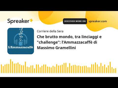 Che brutto mondo, tra linciaggi e “challenge”: l’Ammazzacaffè di Massimo Gramellini