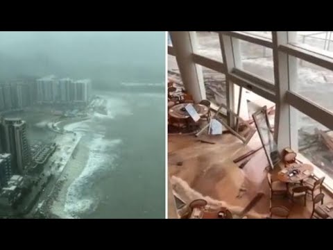 Il tifone Saola raggiunge e paralizza Hong Kong e il sud della Cina: oltre 880mila persone…